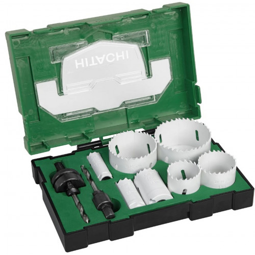 HiKOKI 40030032 Set de scies cloches bi-métal (11 pieces)
