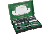 HiKOKI 40030033 Coffret de douilles a choc 13 pcs, 1/2"