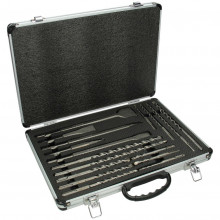 HiKOKI 402555 SDS-Plus Coffret de perçage et burinage SDS-Plus 17 pieces