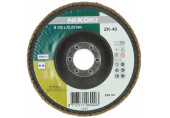 HiKOKI 4100116 Disque a lamelles 125x22, 23mm, Gr.40