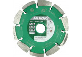 HiKOKI 4100299 Lame de scie diamantée 125mm 3 lames pour fentes de 30mm