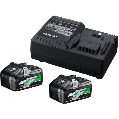 HiKOKI UC18YSL3WFZ BoosterPack Multi-Volt (2 x 8Ah)18V-4Ah, 36V chargeur UC18YSL3