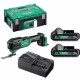 HiKOKI CV18DAWRZ Outil Multifonction 18V Li-Ion im Systemkoffer II