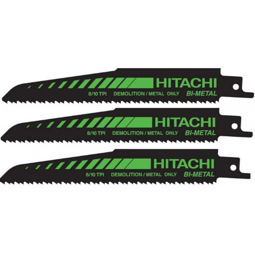HiKOKI RM37B Lame de scie alternative pour métaux 150/128,5x22x1,6mm 3 pieces 752020