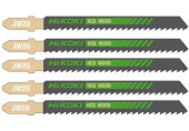 HiKOKI 750021 Lame HCS pour scie sauteuse, bois, 100,4/75x9,5x1,25 mm, 5pcs.