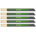 HiKOKI 750023 Lame HCS pour scie sauteuse, bois, 91,5/70×7,5×1,25 mm, 5 pieces