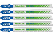 HiKOKI 750091 BIM Lame BIM pour métal pour scie sauteuse, 91,5/68x9,7x0,9 mm, 5 pcs
