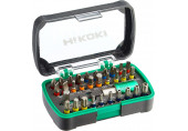 HiKOKI 750363 Jeu d'embouts 32 pieces 1/4" Longueur 25 mm