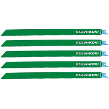 HiKOKI RD70B Lame de scie alternative pour métal + bois 305/283,5x19x0,9mm, 5 pieces