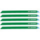 HiKOKI RD70B Lame de scie alternative pour métal + bois 305/283,5x19x0,9mm, 5 pieces