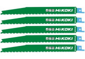 HiKOKI RPD40B Lame de scie alternative pour métal+bois 200/178,5x19x1,25mm 5 pieces 752024