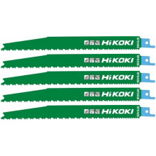 HiKOKI RPD40B Lame de scie alternative pour métal+bois 200/178,5x19x1,25mm 5 pieces 752024