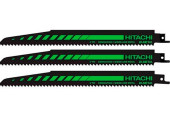 HiKOKI RD50B Lame de scie alternative pour métal+bois 225/203,5x22x1,6mm 3 pieces 752028