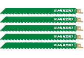HiKOKI RW60 Lame de scie alternative pour bois 225/203,5x19x1,25mm 5 pieces 752029