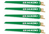 HiKOKI RW10 Lame de scie alternative pour bois 150/128,5x19x1,25mm 5 pieces 752030