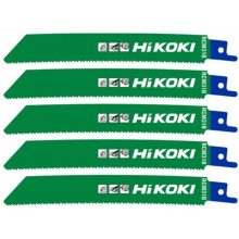 HiKOKI 752676 Lames de scie sabre, 150/128,5x19,0x0,9mm, 5 pieces