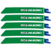 HiKOKI 752676 Lames de scie sabre, 150/128,5x19,0x0,9mm, 5 pieces