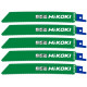 HiKOKI 752676 Lames de scie sabre, 150/128,5x19,0x0,9mm, 5 pieces