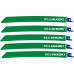 HiKOKI 752677 Lame de récurage pour métal 225/203,5x19,0x0,9mm, 5pcs