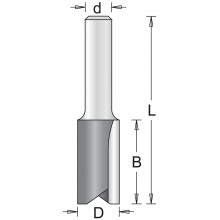 HiKOKI 754001 Fraises a rainurer avec 2 tranchants 3x11x51mm tige 6 mm 1 piece