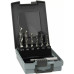 HIKOKI 780139 HSS-G DIN 335C Jeu de forets combinés 1/4"