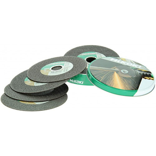 HiKOKI 782304 Lot de 10 disques a tronçonner, 125mm