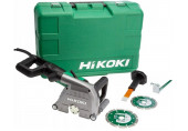 HiKOKI CM5MAWSZ Rainureuse murale (1900W/125mm) + 2 disques diamantés