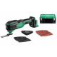 HiKOKI CV18DAW2Z Outil Multifonction 18V (Machine seule + Coffret HSC II)