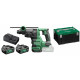 HiKOKI DH1826DAWPZ Perforateur burineur SDS-Plus, 18V 5,0Ah 3,2J, avec coffret