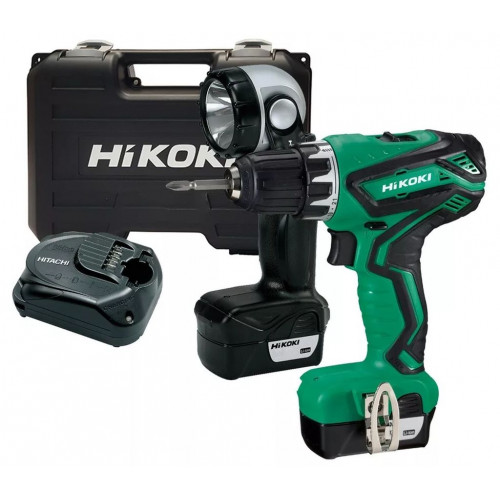 HiKOKI DS10DALWAZ Perceuse visseuse a batterie 2x1.5Ah, 10,8V