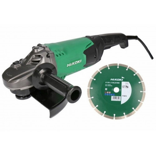 HiKOKI G23SW2W7Z Meuleuse d'angle (230mm/2200W)