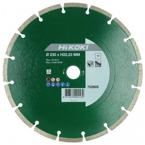 HiKOKI 752805 Disque diamant 230x22,2mm