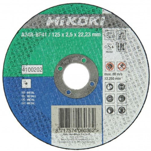 HiKOKI 4100206 Disque a tronçonner 115x22,23x2,5mm