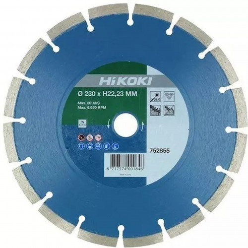 HiKOKI 752852 Disque segment diamant 125x22,2x10mm