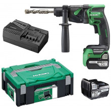 HiKOKI DH18DPBWPZ Marteau perforateur sans fil SDS-Plus (18V/2x 5,0Ah/1,3J) Coffret
