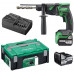 HiKOKI DH18DPBWPZ Marteau perforateur sans fil SDS-Plus (18V/2x 5,0Ah/1,3J) Coffret