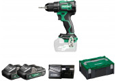 HIKOKI DS18DEWHZ Perceuse-visseuse sans fil (18V/2x4,0Ah) Coffret
