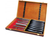 Holzmann Coffret de 8 gouges haute qualité HSS H8TLGN