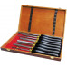 Holzmann Coffret de 8 gouges haute qualité HSS H8TLGN