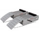 Holzmann Paire de rampes pliables en trois sections RAMP23T