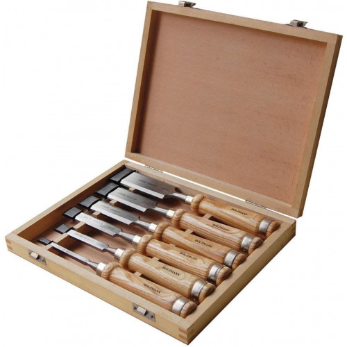 HOLZMANN Coffret de ciseaux plats (6 pieces) SES6TLG