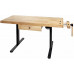 Holzmann Établi bois hauteur réglable électriquement (40kg/1365x500mm) WB150ELIFT_230V