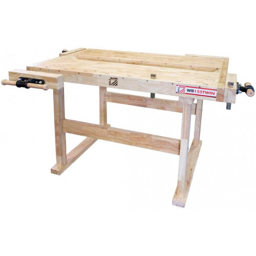 Holzmann Éétablis bois double (150kg/1550x1170mm) WB155TWIN