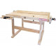 Holzmann Éétablis bois double (150kg/1550x1170mm) WB155TWIN