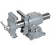 Holzmann Étau d’établi avec base tournante (125mm) WBS125M