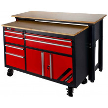 Holzmann Set établi de travail + table (400kg) WEWA1216SET