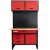 Holzmann Etabli avec armoire murale et panneau pour crochets (300kg/1200x600mm) WHL1200