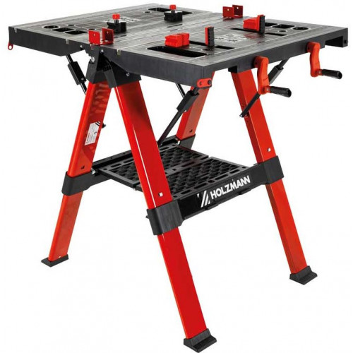 Holzmann Table de travail (200kg/350kg/820x630mm) WST100SOLID Holzmann Table de travail (200kg/350kg/820x630mm) WST100SOLID