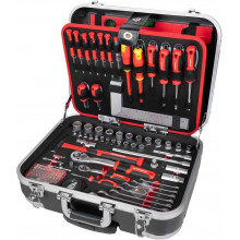 Holzmann Coffre a outils roulant avec un jeu d’outils de 167 pieces WZK167PRO