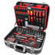 Holzmann Coffre a outils roulant avec un jeu d’outils de 167 pieces WZK167PRO